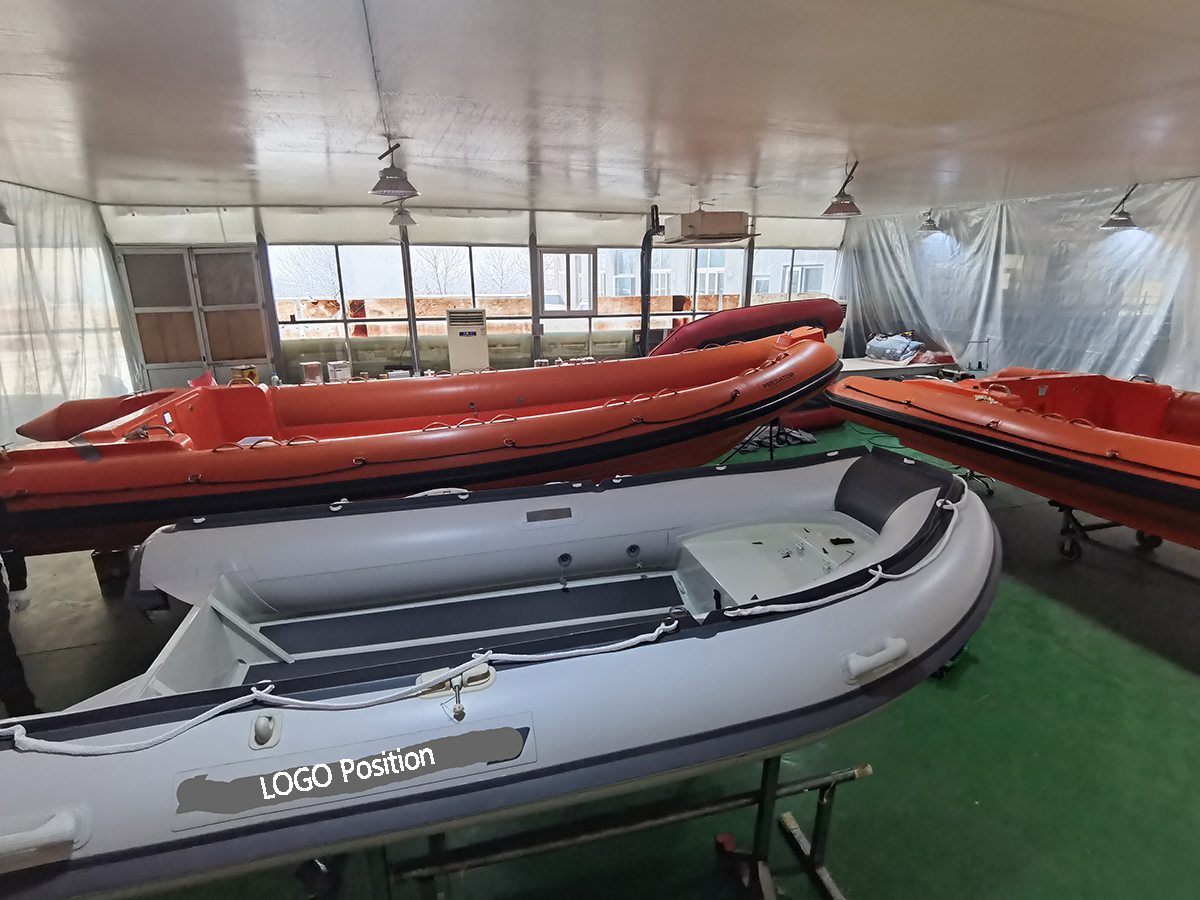 Aluminum hull inflatable boats 3.5m 11.5ft  2024 popular