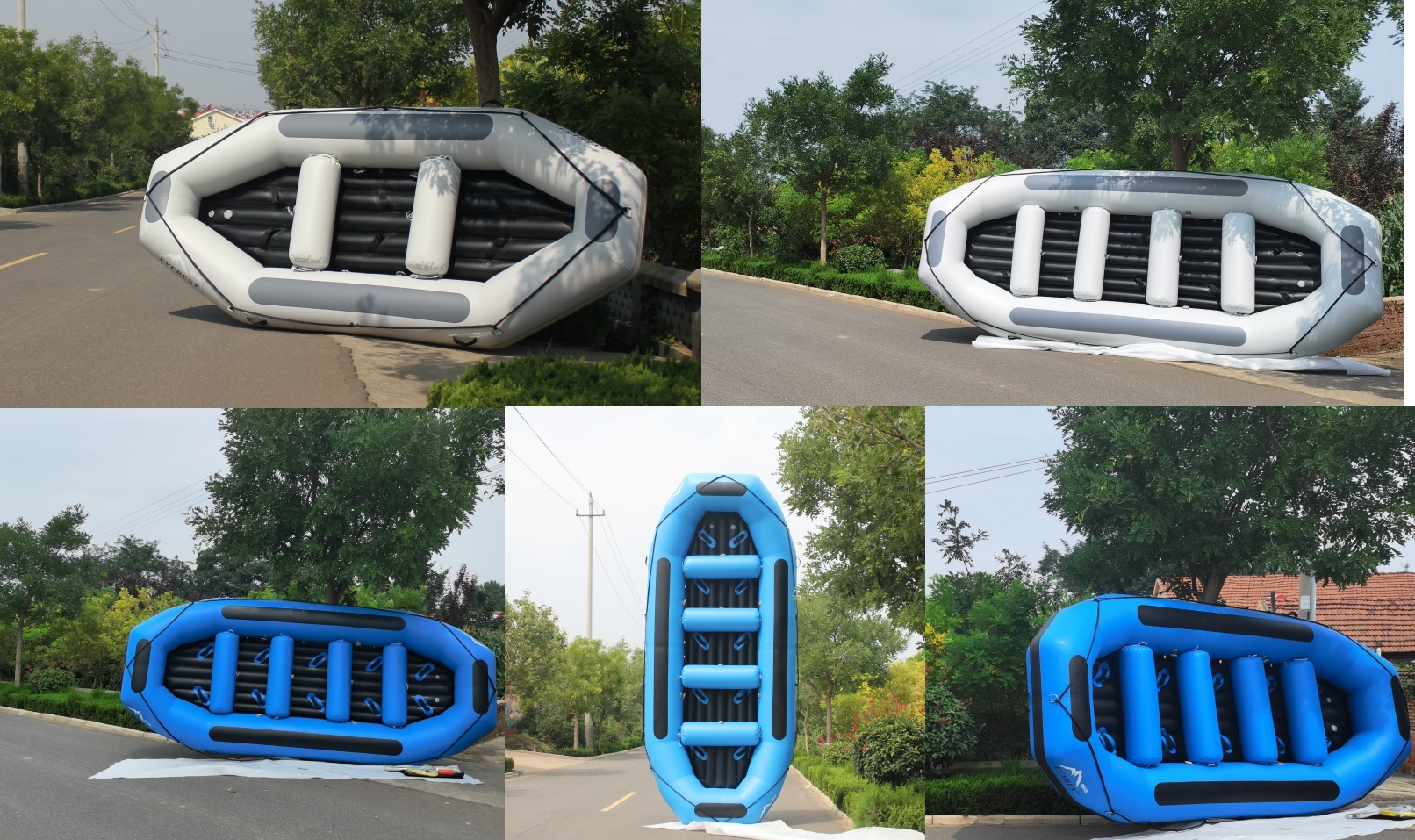 Raft Inflatable boat, white river Rafts-280cm to 550cm  / 9.2ft to 16.7ft. 