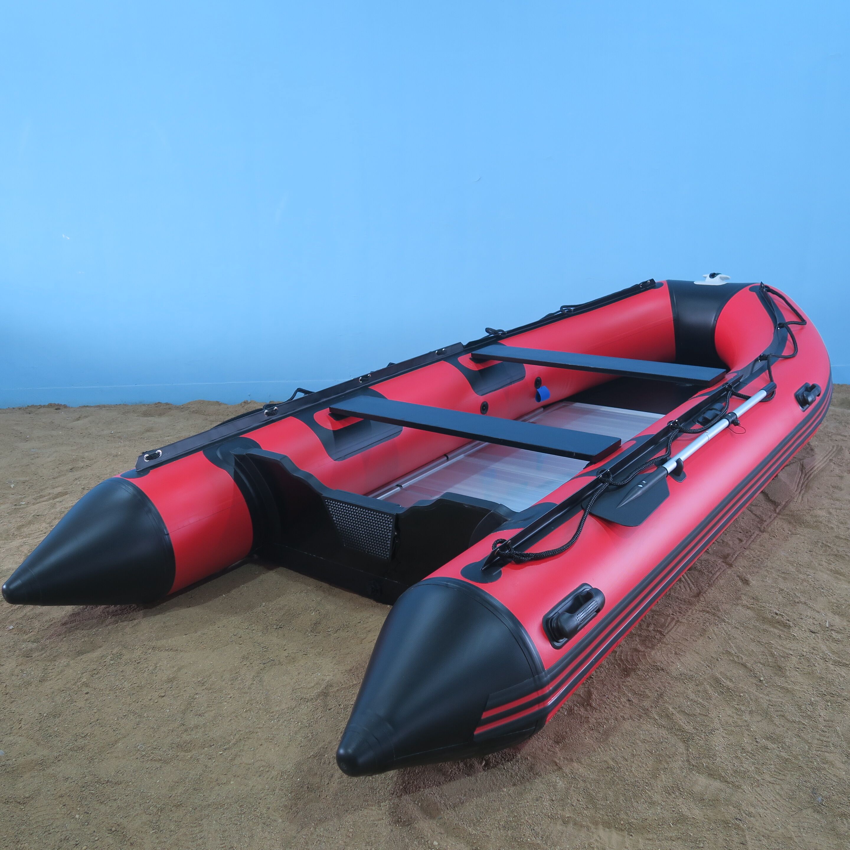 Inflatable boat, Inflatable dinghy,aluminum floor, Boat-420cm