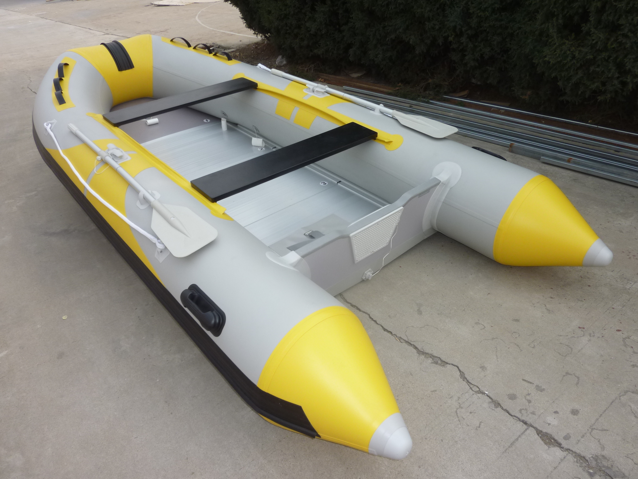 Inflatable boat, Inflatable dinghy,aluminum floor, Boat-460