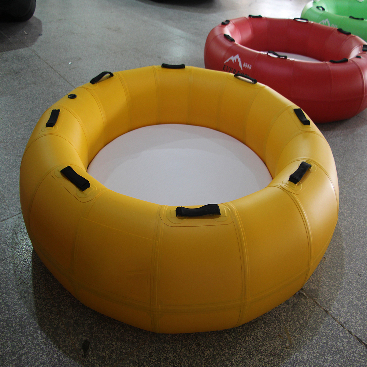Multi people Inflatable Outdoor Swimming Ring Tube PVC Inflatable tube 