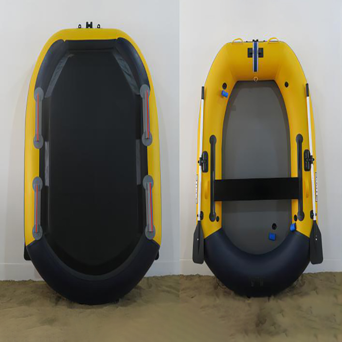 Inflatable fish boat lake leisure boats